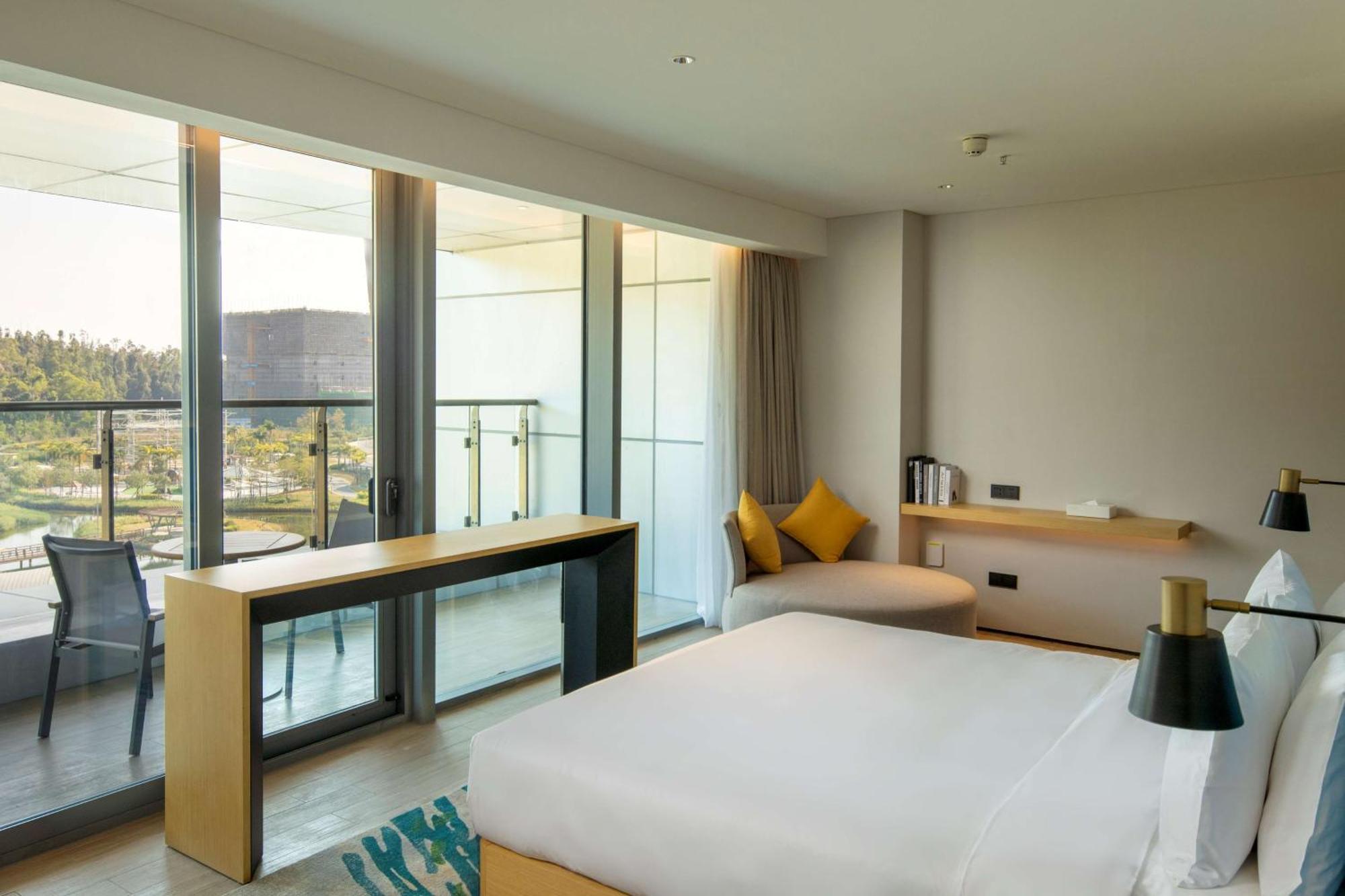 Hilton Garden Inn Zhuhai Hengqin Sumlodol Park Exterior foto