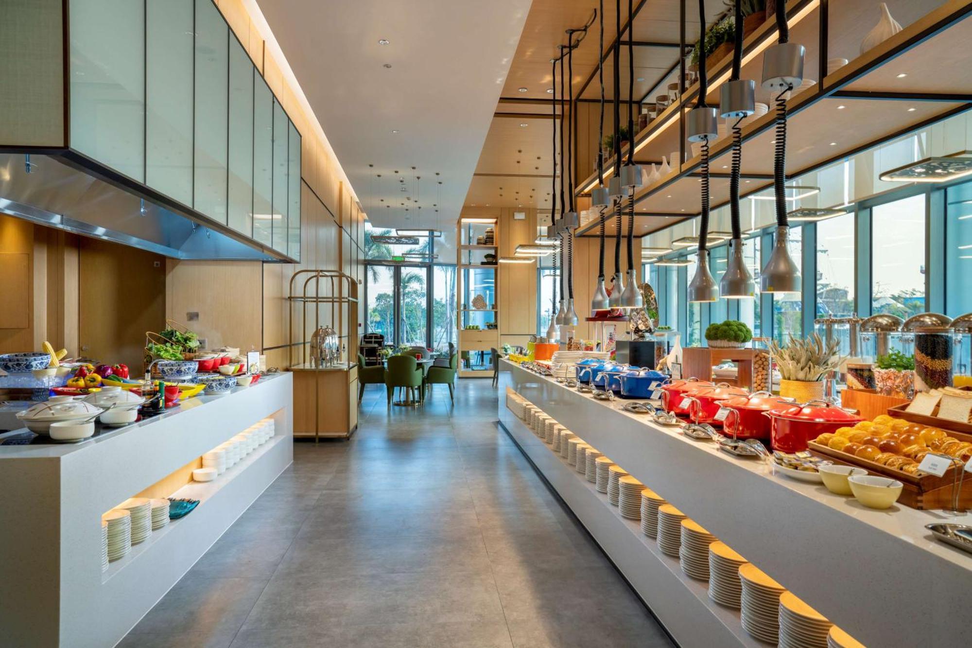 Hilton Garden Inn Zhuhai Hengqin Sumlodol Park Exterior foto