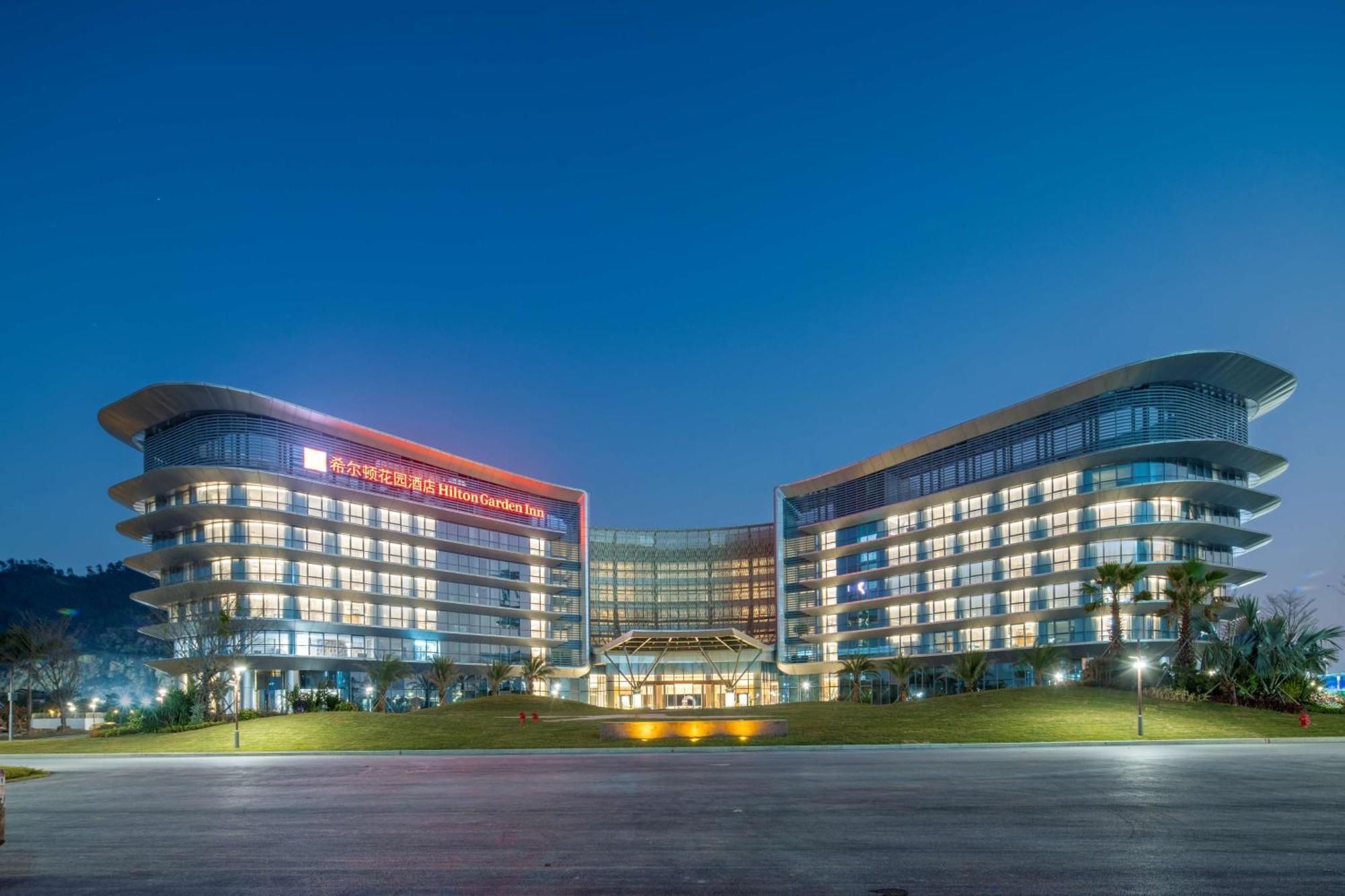 Hilton Garden Inn Zhuhai Hengqin Sumlodol Park Exterior foto